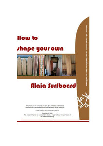 How to Shape your Own Alaia Manual (PDF)