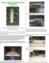 Load image into Gallery viewer, How to Shape your Own Alaia Manual (PDF)